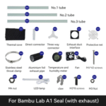 Enclosure for Bambu Lab A1 with Exhaust Fan - Protomont Technologies