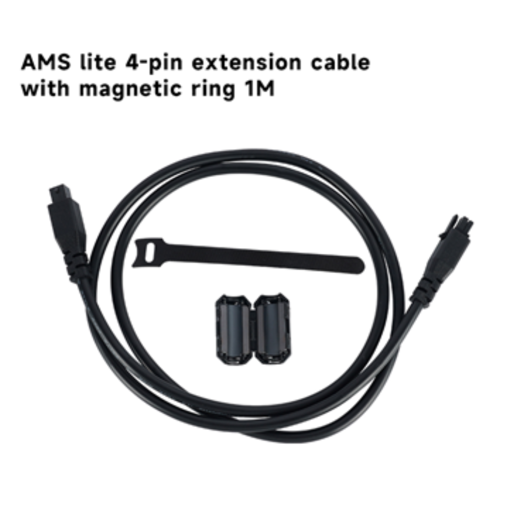 Untitled design (3) AMS Lite 4-Pin Extension Cable with Magnetic Ring (1M) - Image 1