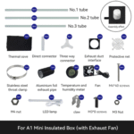 Bambu Lab Enclosure for A1 Mini with Exhaust Fan