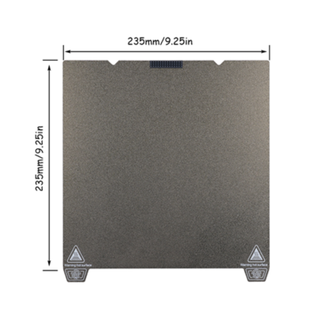 Untitled design (7) Creality Double-Sided PEI Sticker for Creality K1/K1C with Silicone Brush (235×235 mm) - Image 1