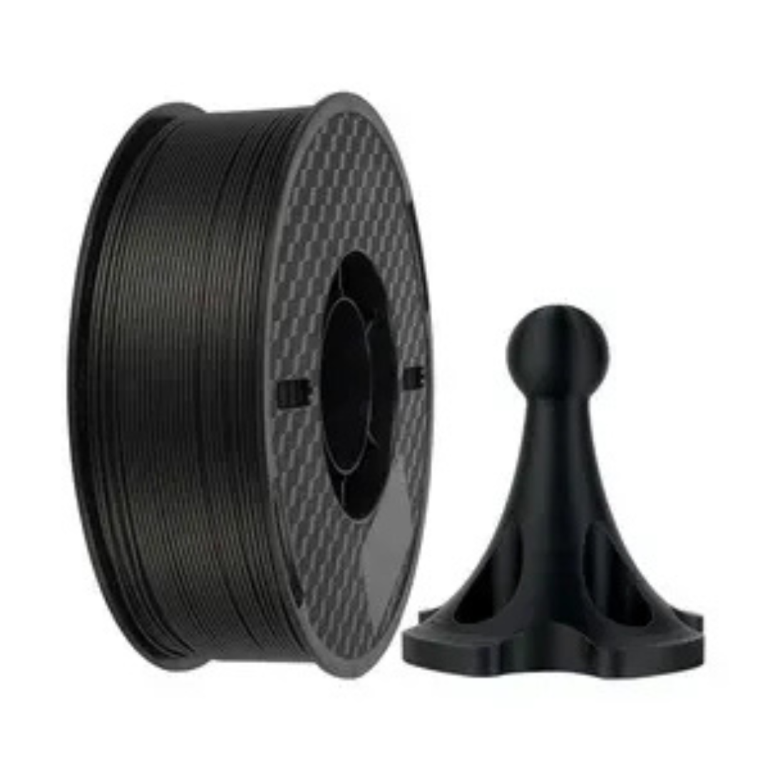 1 FiLAMONT Rapid PETG 3D Filament 1.75mm Black Color – 1kg - Image 1