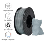 FiLAMONT Rapid PETG 3D Filament 1.75mm Grey Color – 1kg - Image 2