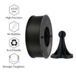 FiLAMONT Rapid PETG 3D Filament 1.75mm Black Color – 1kg - Image 4