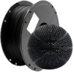 FiLAMONT PLA-HS-FLEX Basketball 3D Printer Filament 1.75mm Black – 1kg - Image 3