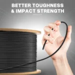 ELEGOO Rapid PLA Plus 3D Printer Filament (Orange) – 1.75mm, 600mm/s High-Speed Printing, 1kg Spool - Image 5