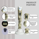 Melt 3D Doodler Smart 3D Pen | With Power Adapter | In World Map Design| Perfect for Kids & Adults - Image 2