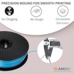 FiLAMONT Rapid PETG 3D Filament 1.75mm Blue Color – 1kg - Image 3