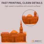 FiLAMONT Rapid PETG 3D Filament 1.75mm Orange Color – 1kg - Image 2