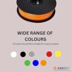 FiLAMONT Rapid PETG 3D Filament 1.75mm Orange Color – 1kg - Image 4