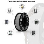 FiLAMONT PETG Premium Plus Grey Filament – 1.75mm - Image 3