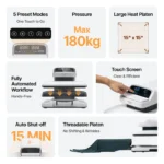 xTool Selected HP2 Auto Heat Press – 15” × 15” | Fully Automatic Professional Heat Press Machine for Apparel Printing - Image 3