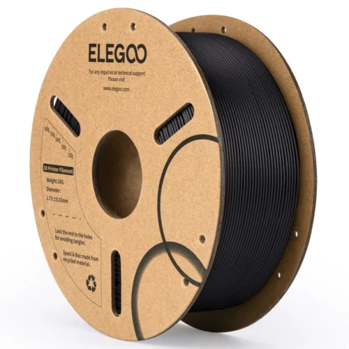 ELEGOO PLA-CF Filament 1KG – Black | Carbon Fiber PLA