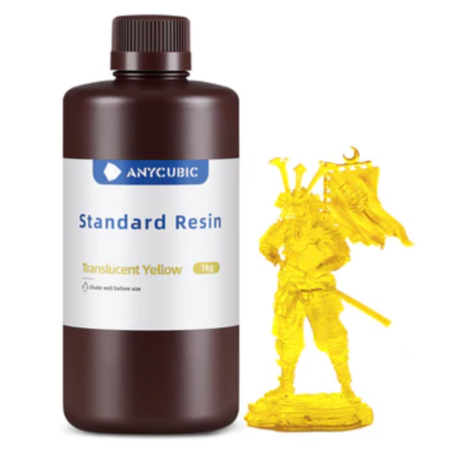 Anycubic Standard Resin Translucent Yellow (1KG)