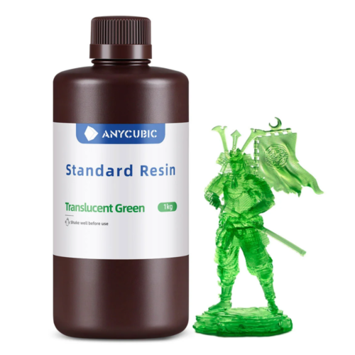Anycubic Standard Resin Translucent Green (1KG)