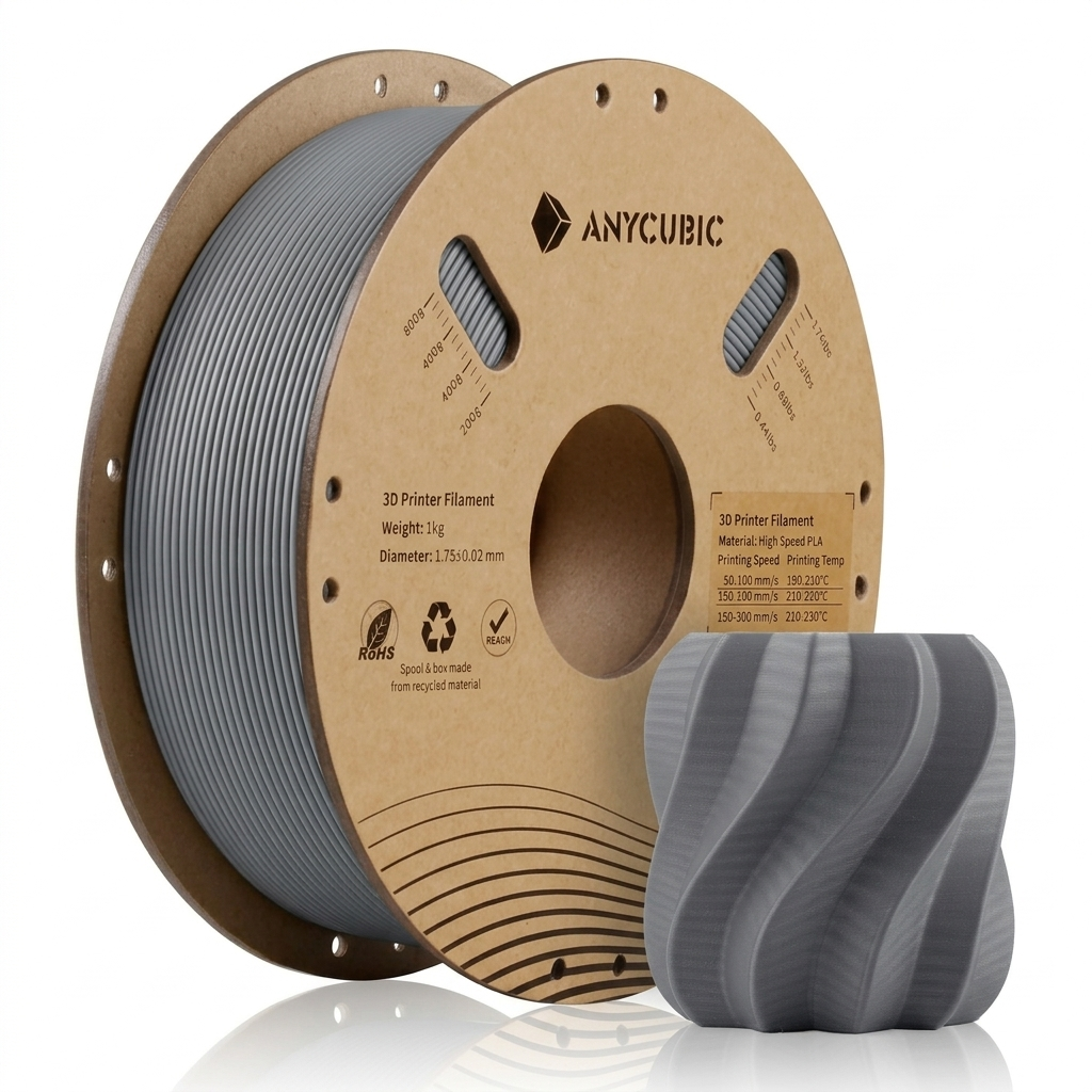 Gemini_Generated_Image_ (3) Anycubic PLA Filament 1KG Grey– High-Precision & Smooth Extrusion for FDM 3D Printing - Image 1