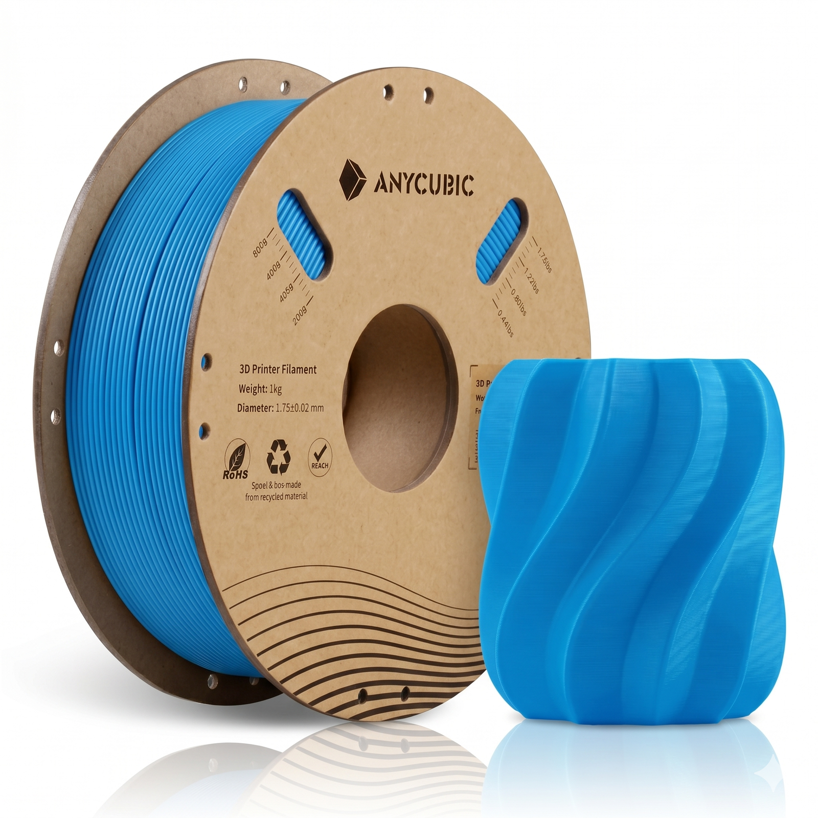 Gemini_Generated_Image_5nvwnd5nvwnd5nvw Anycubic PLA Filament 1KG Cyan – High-Precision & Smooth Extrusion for FDM 3D Printing - Image 1