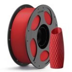 Anycubic PLA Filament 1KG Texture Red  – High-Precision & Smooth Extrusion for FDM 3D Printing