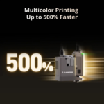 Flashforge Creator 5 Pro 4-Toolheads Enclosed Multi-Color 3D Printer | 500% Faster, Zero Purge Waste - Image 2