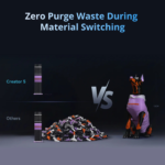 Flashforge Creator 5 4-Toolheads Multi-Color 3D Printer | 500% Faster, Zero Purge Waste - Image 3