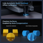 Flashforge Creator 5 4-Toolheads Multi-Color 3D Printer | 500% Faster, Zero Purge Waste - Image 4