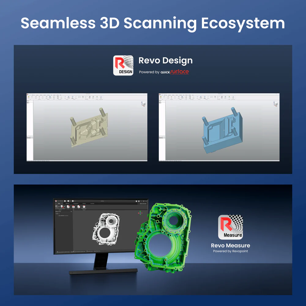 Revopoint POP 4: 5-in-1 Versatile 3D Scanner with Blue Laser & Infrared Light 3 revo pop4 16