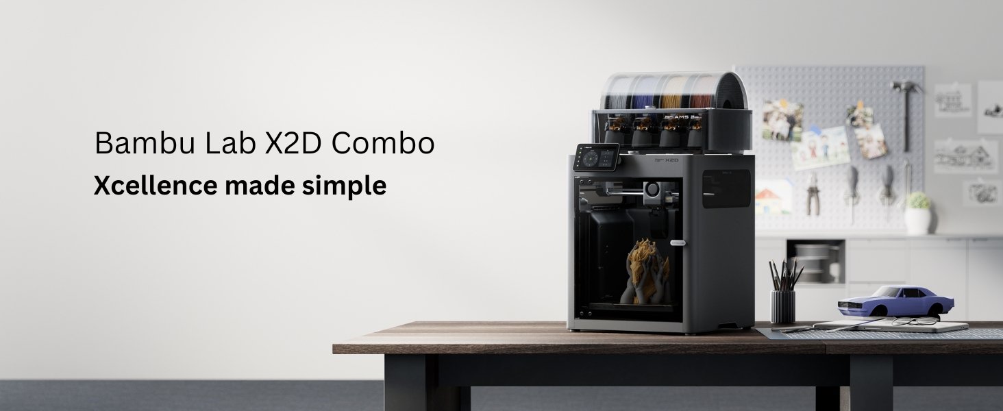 Bambu Lab x2d combo 3d printer