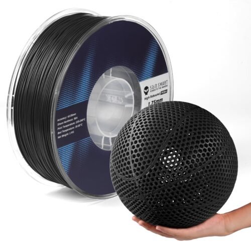 PEBA 95A Flexible Filament(Black,1Kg)