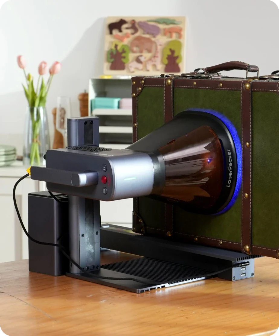 LaserPecker LP2 Plus 10W Desktop Laser Engraver & Cutter 3 lp2plus des4
