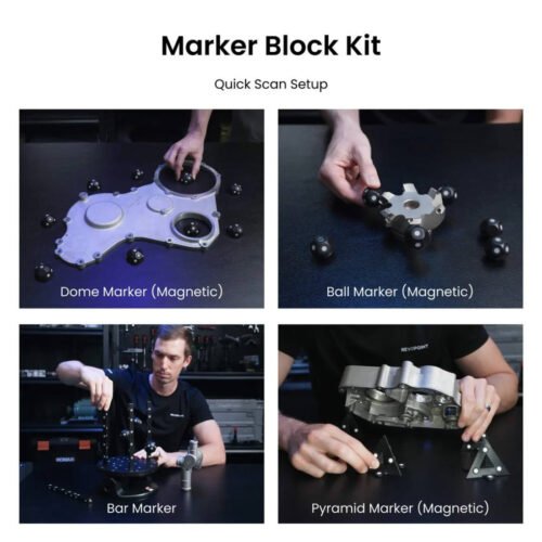 Revopoint MetroX Pro 3D Scanner 5 revopoint metrox marker block kit setup 1100x1100 1